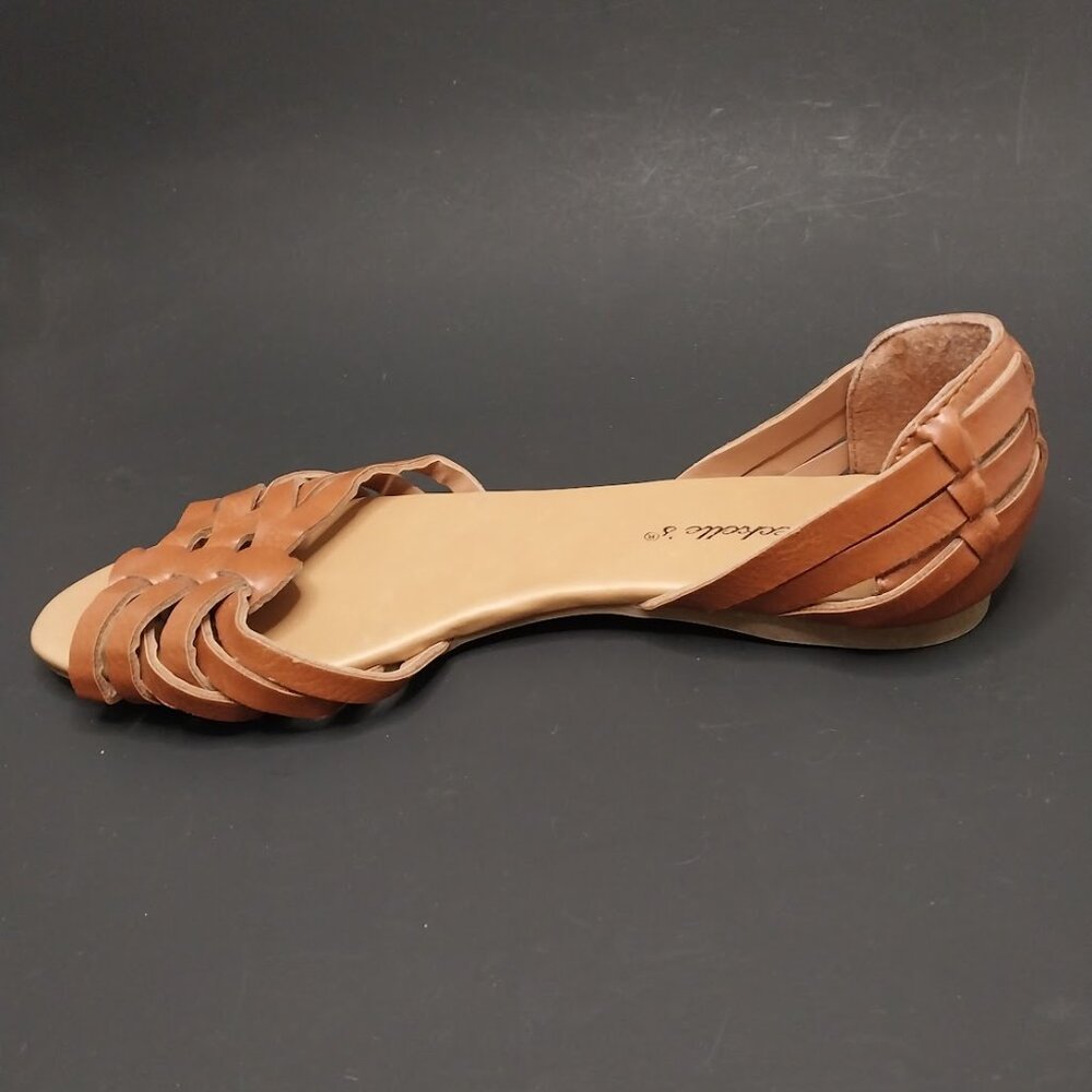Breckelles Woman's Peep Toe Flat - Picture 6 of 10